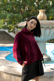 AMSTERDAM SWEATER ROSEWOOD