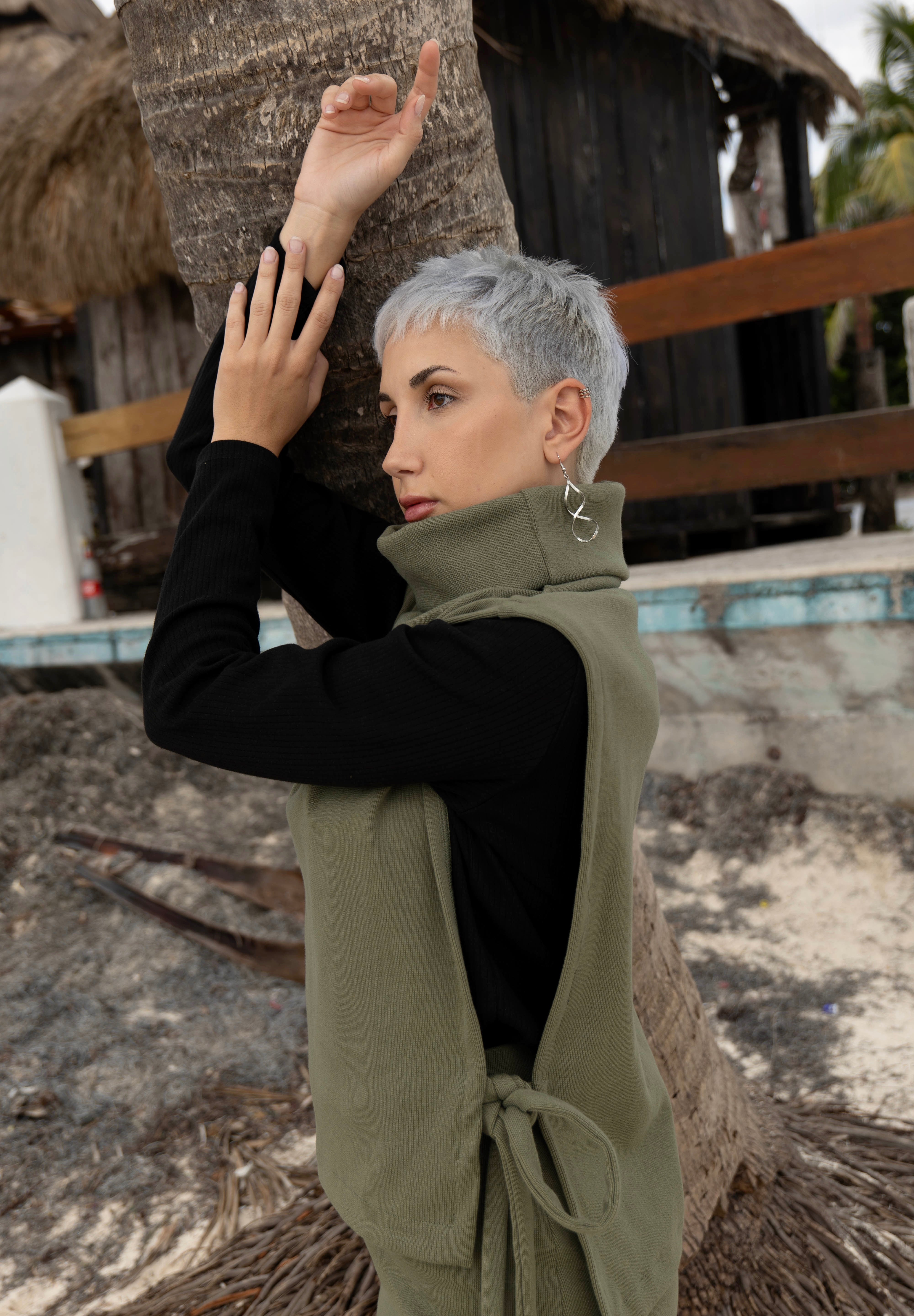 TUNIS SWEATER MATCHA