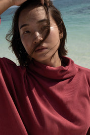 FRANKFURT ROBE CRANBERRY