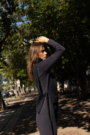 TUNIS SWEATER BLUEBERRY