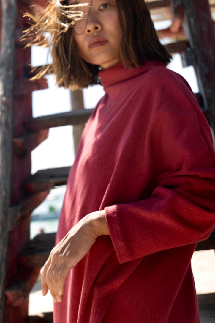 FRANKFURT ROBE CRANBERRY