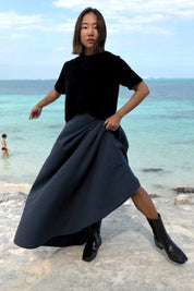 SAVANNAH JUPE INDIGO