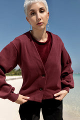 GIZA VEST CRIMSON