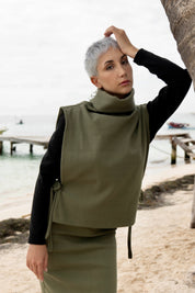 TUNIS SWEATER MATCHA