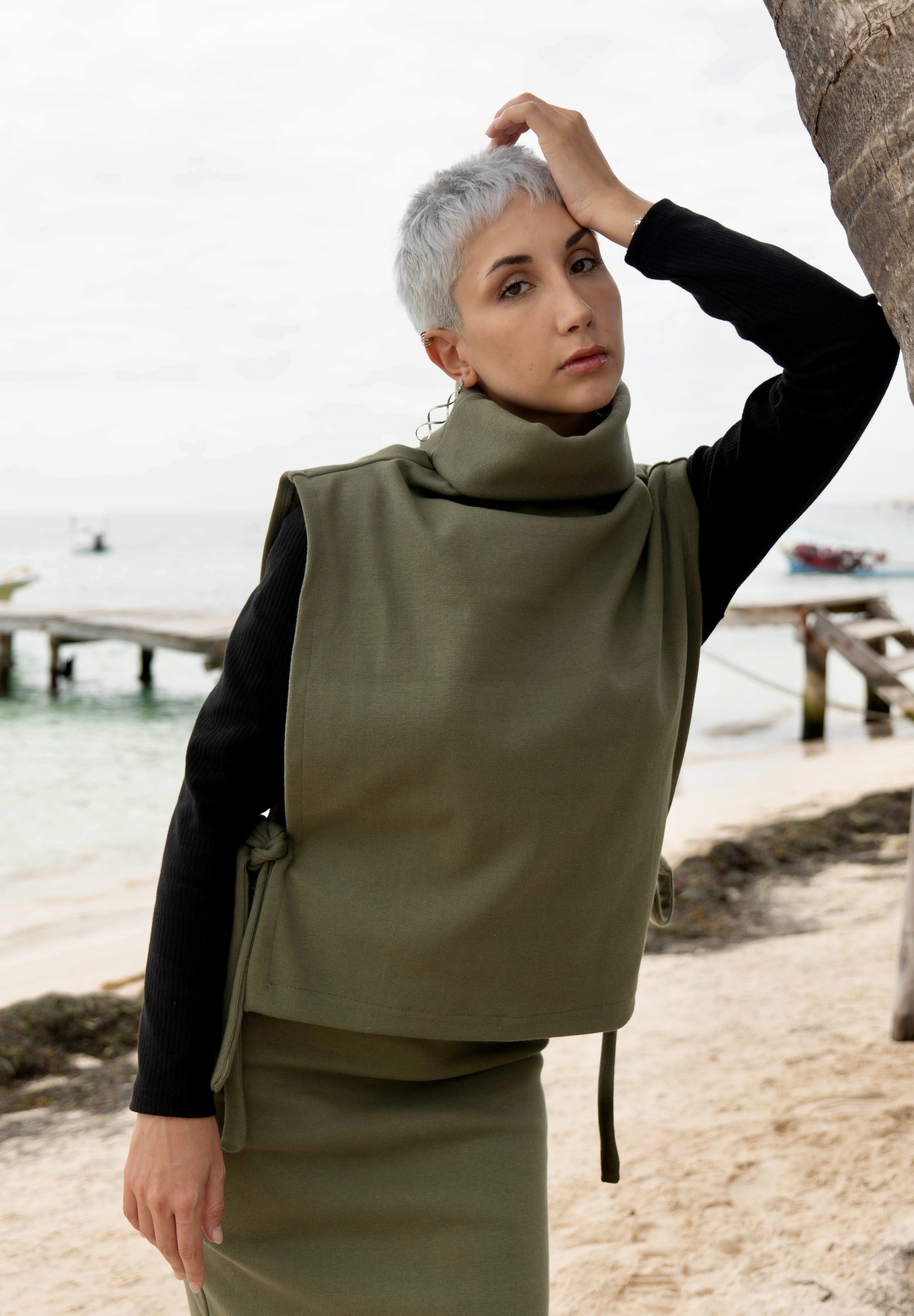 TUNIS SWEATER MATCHA