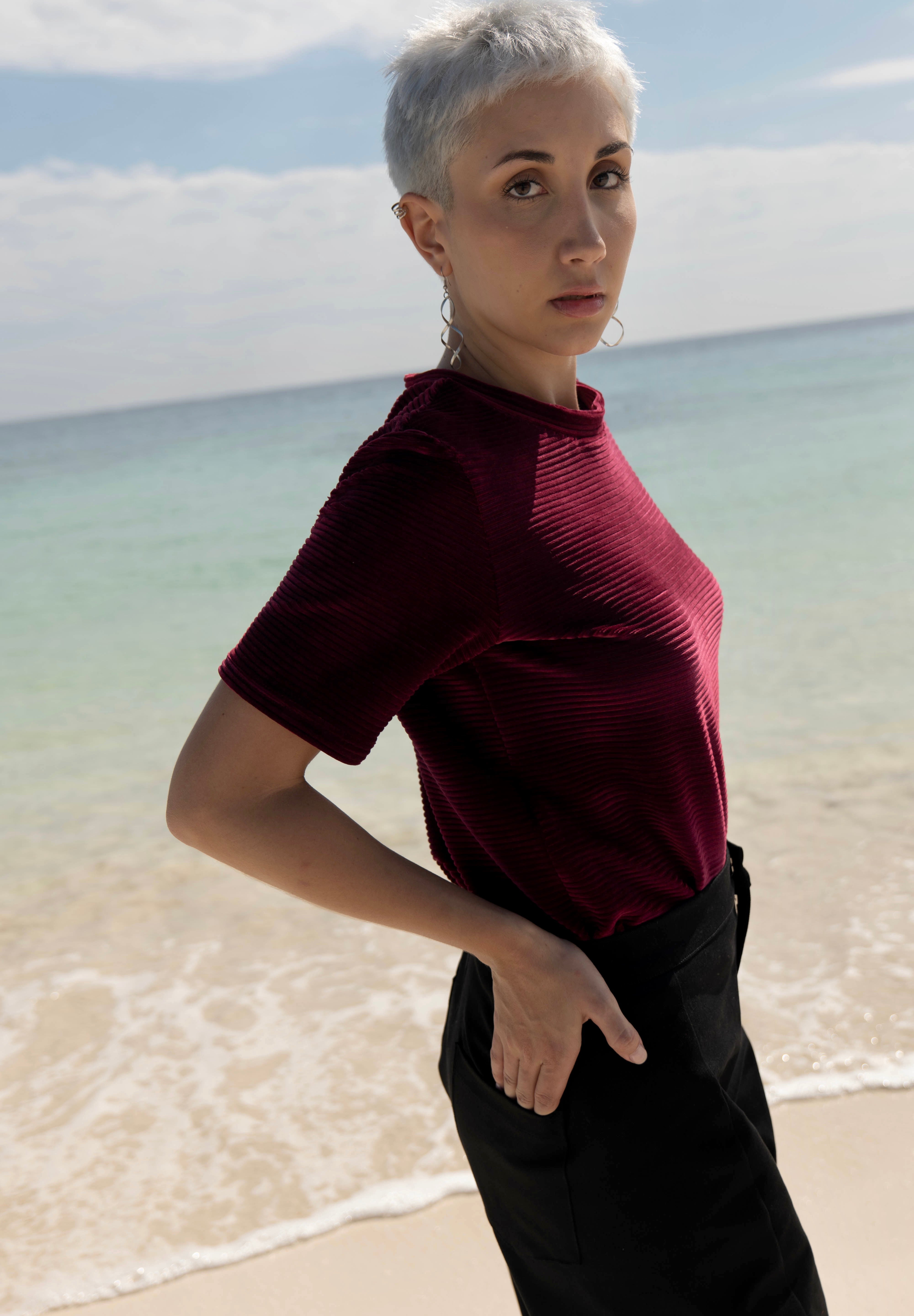 TOFINO T-SHIRT ROSEWOOD