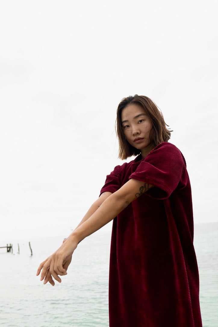 MYKONOS ROBE ROSEWOOD