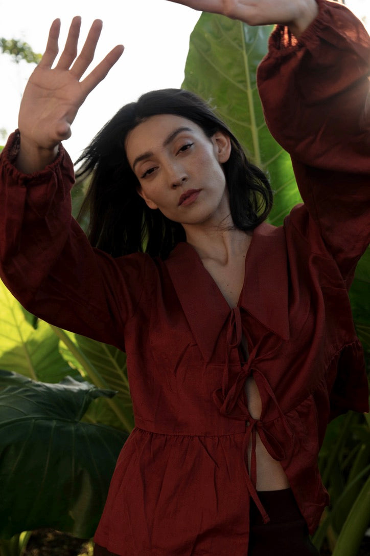 SINTRA BLOUSE SAFFRON