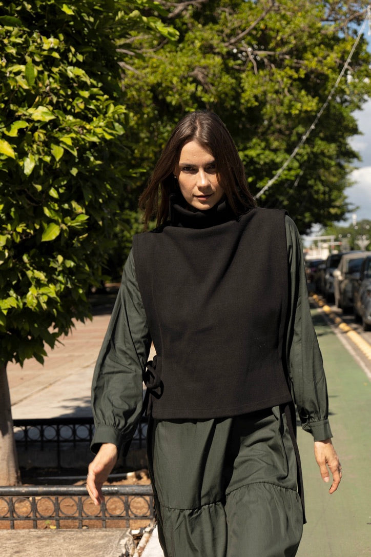 TUNIS SWEATER PEPPER RIB