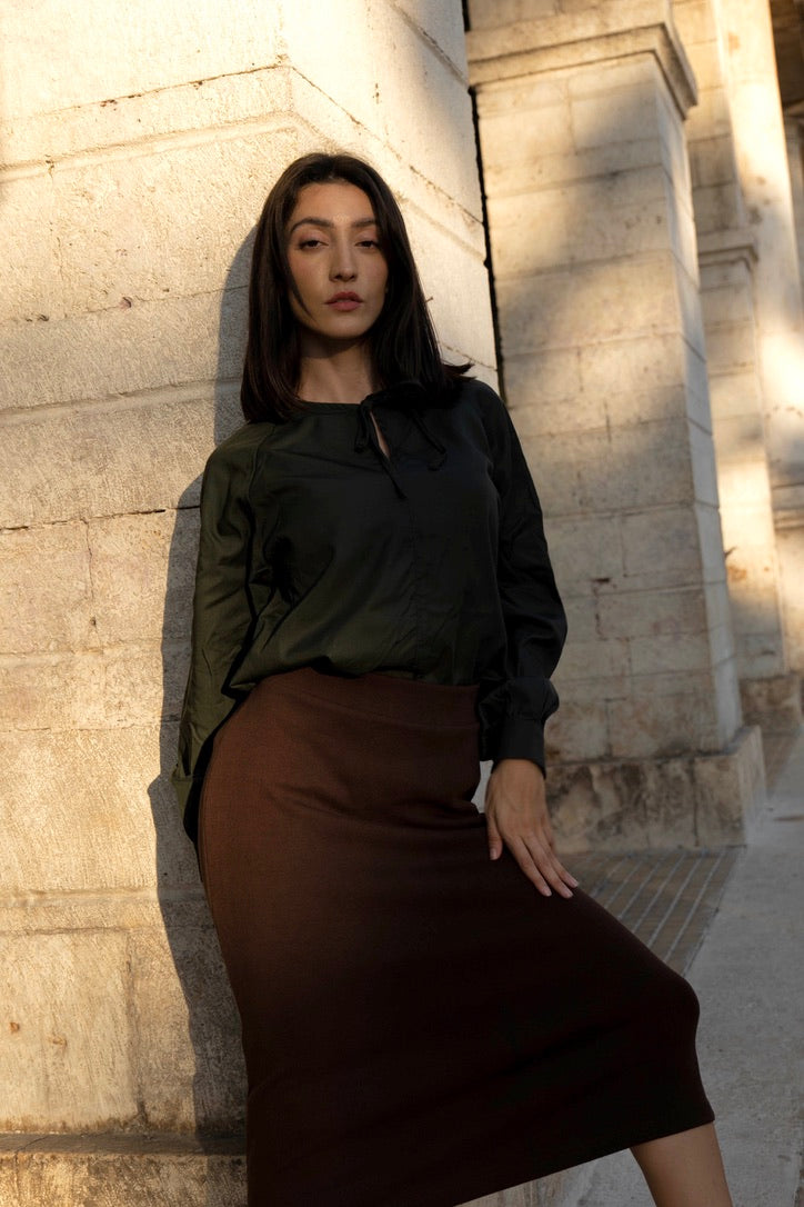 CARTAGENA SKIRT CACAO