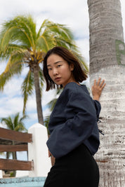 MONACO BLOUSE INDIGO