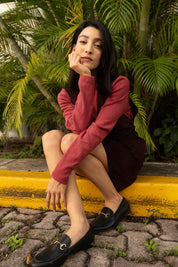 WHISTLER LONG SLEEVES CRANBERRY