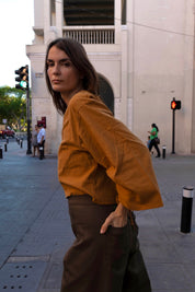 MONACO BLOUSE TUMERIC