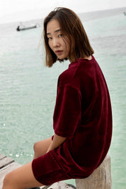 MYKONOS ROBE ROSEWOOD