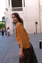 MONACO BLOUSE TUMERIC