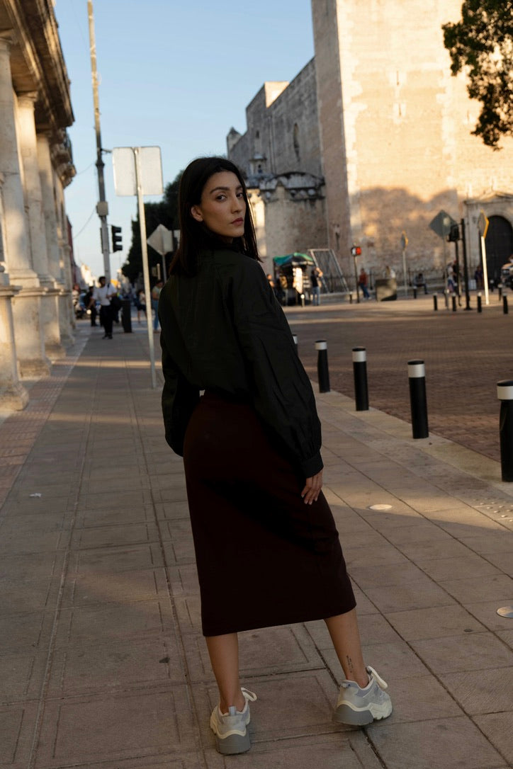 CARTAGENA SKIRT CACAO