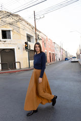 SAVANNAH SKIRT TUMERIC
