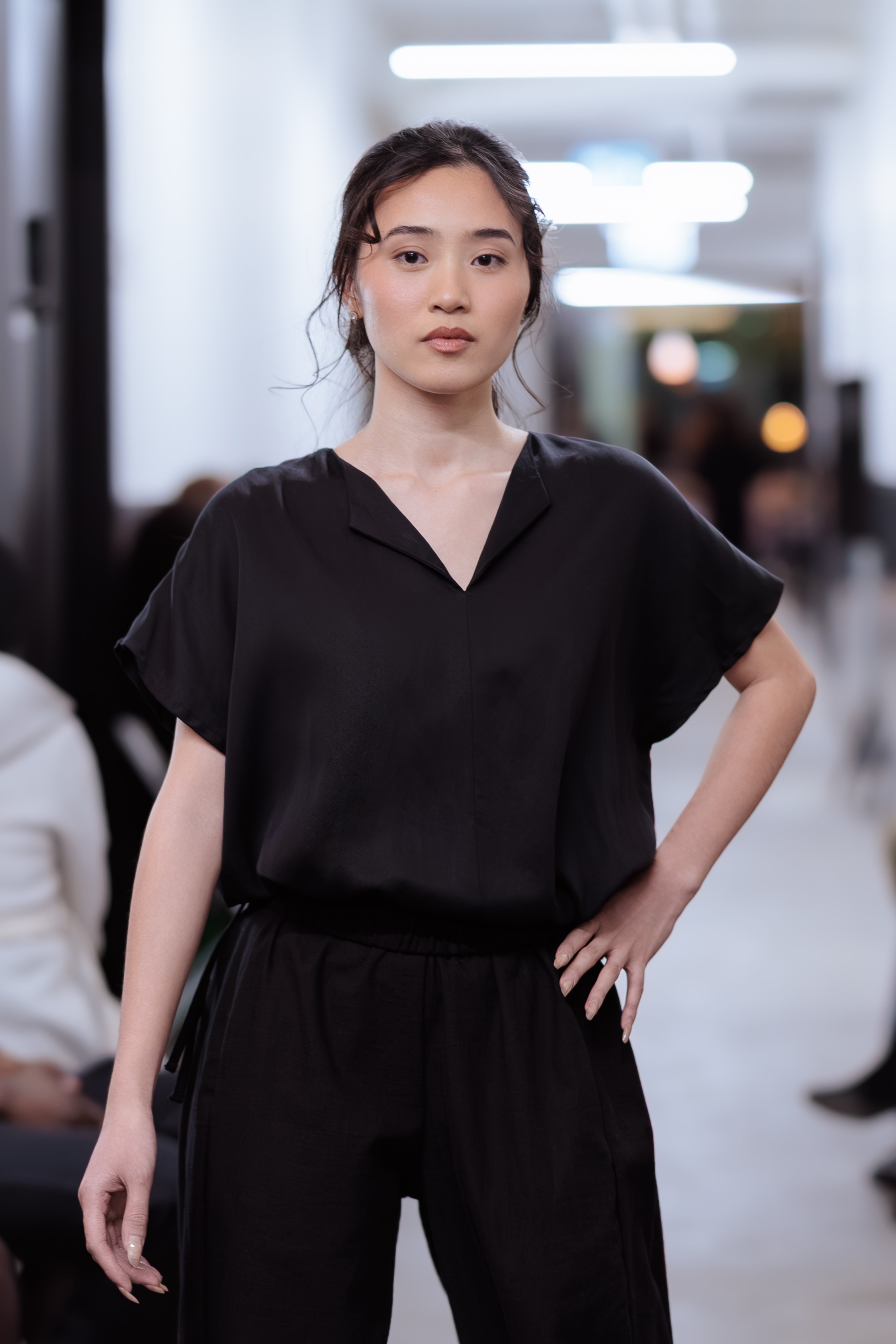 AMALFI BLOUSE PEPPER