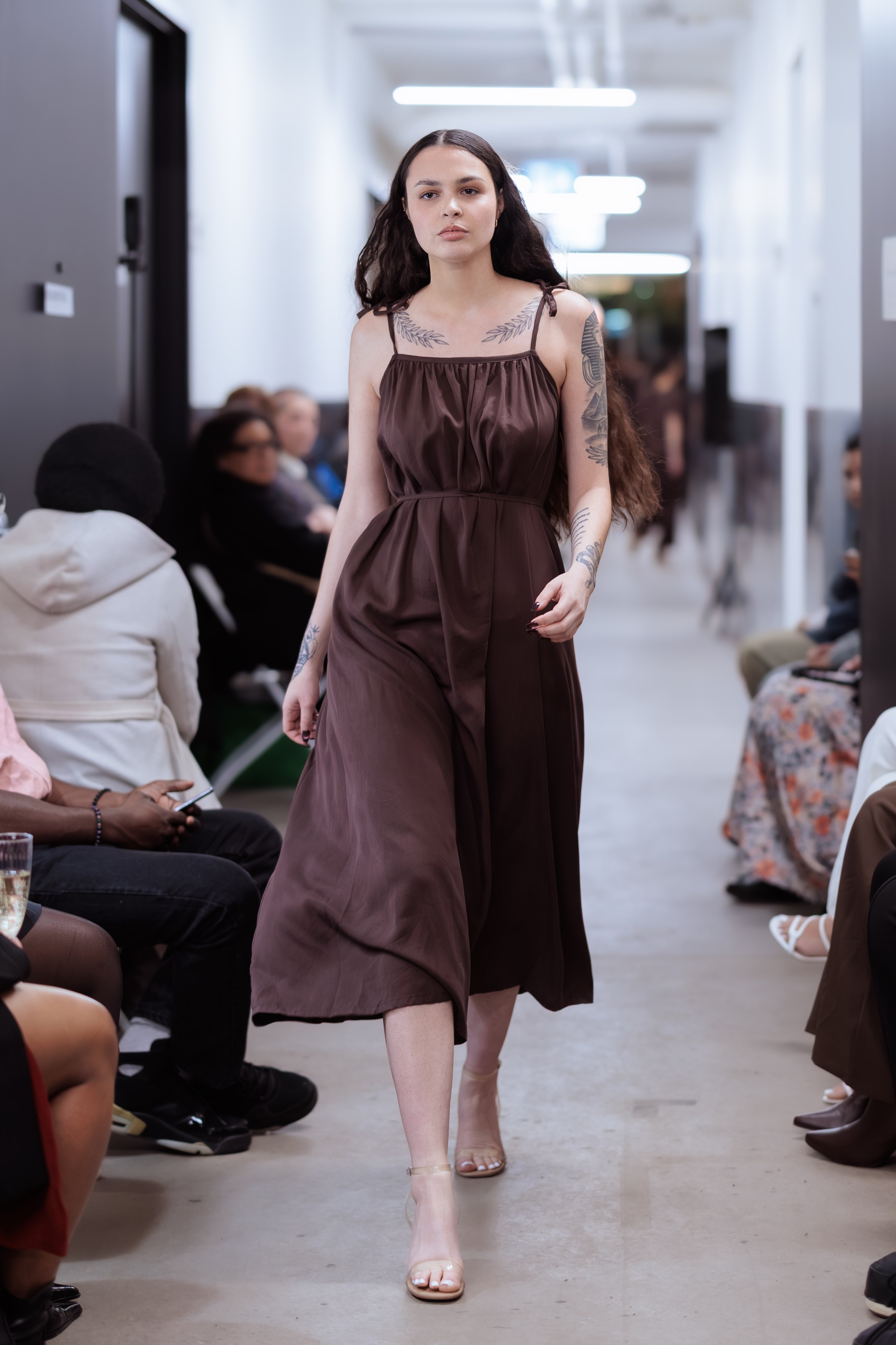 GENEVA DRESS CACAO
