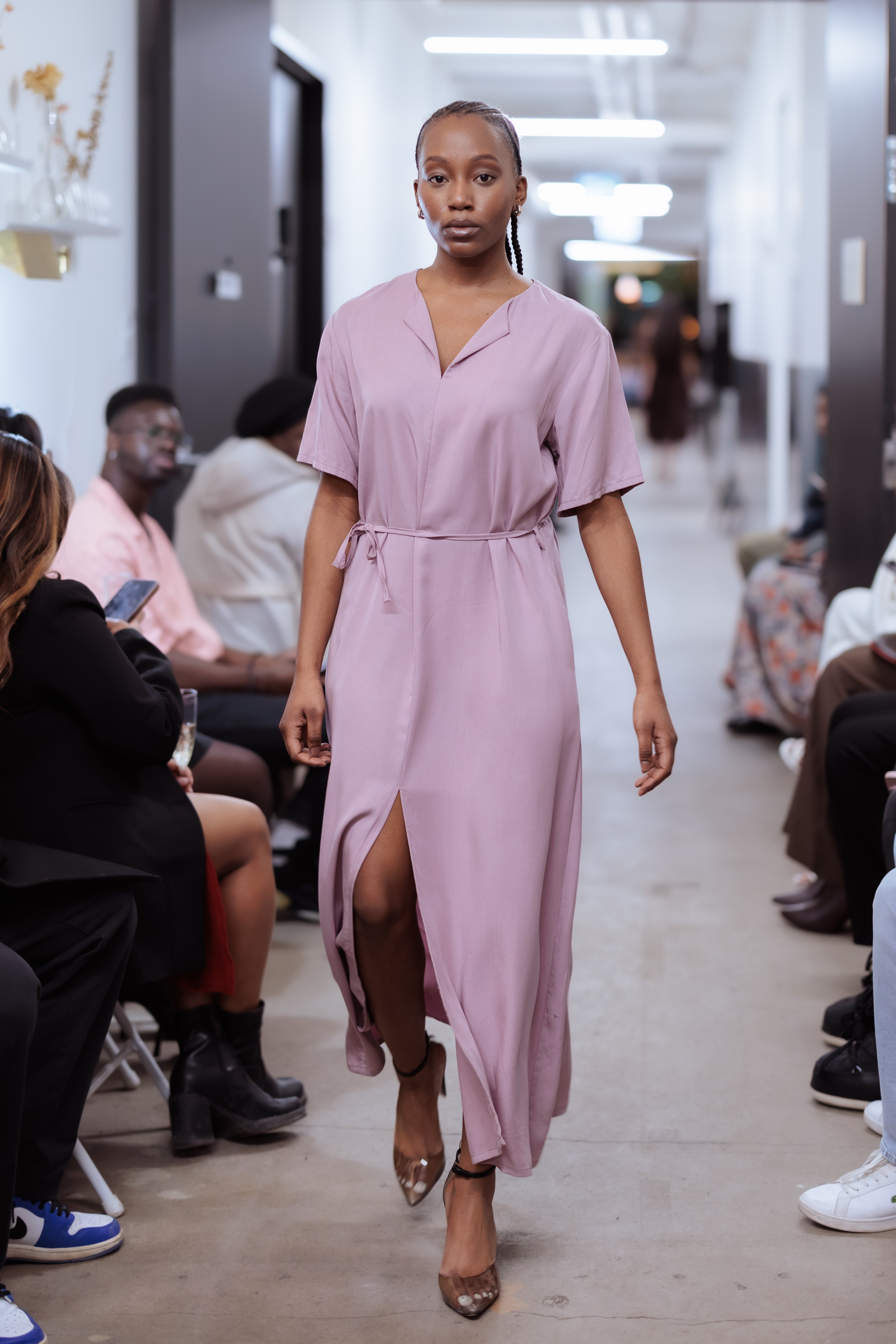 NAIROBI DRESS RASPBERRY