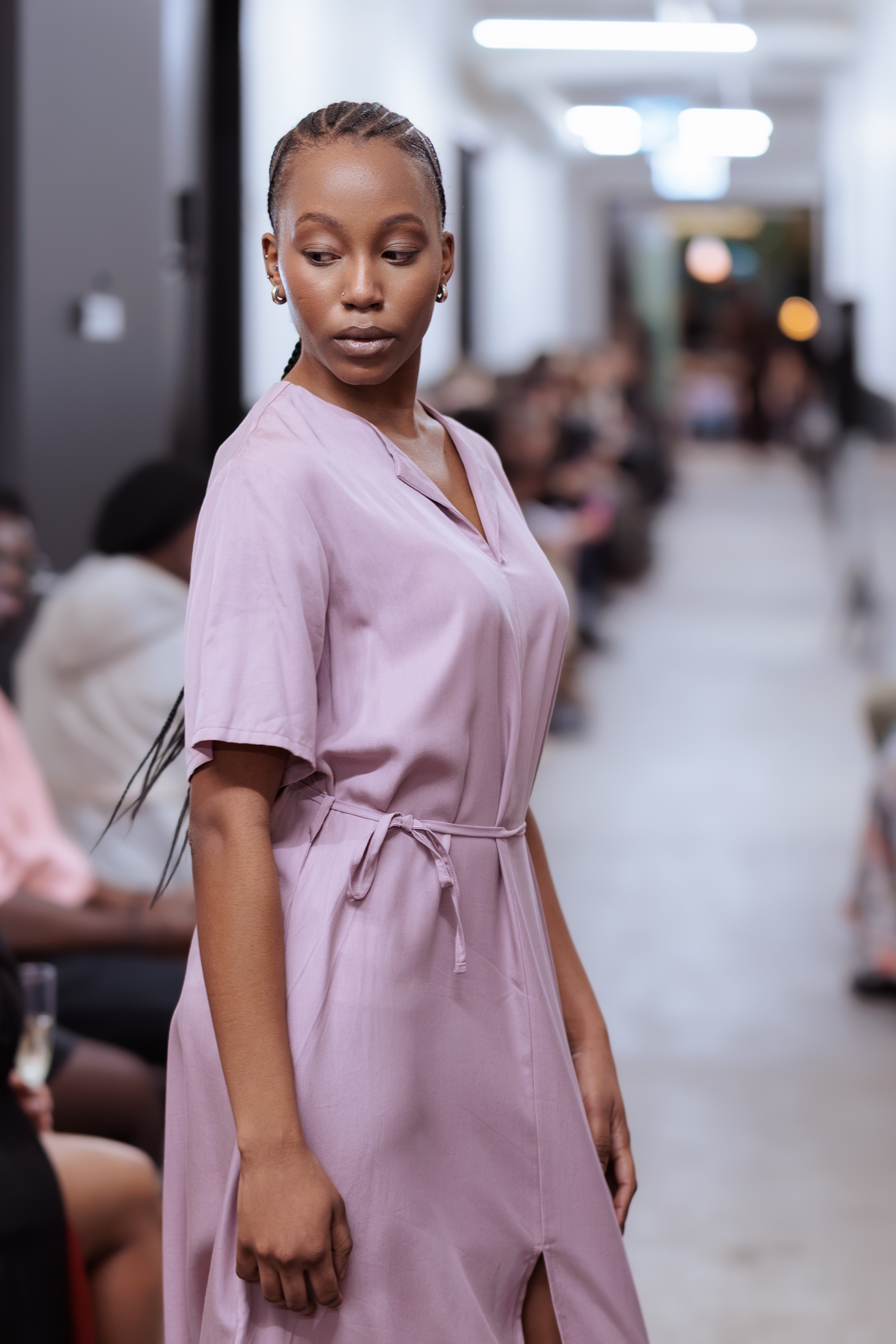 NAIROBI DRESS RASPBERRY