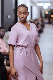 NAIROBI DRESS RASPBERRY