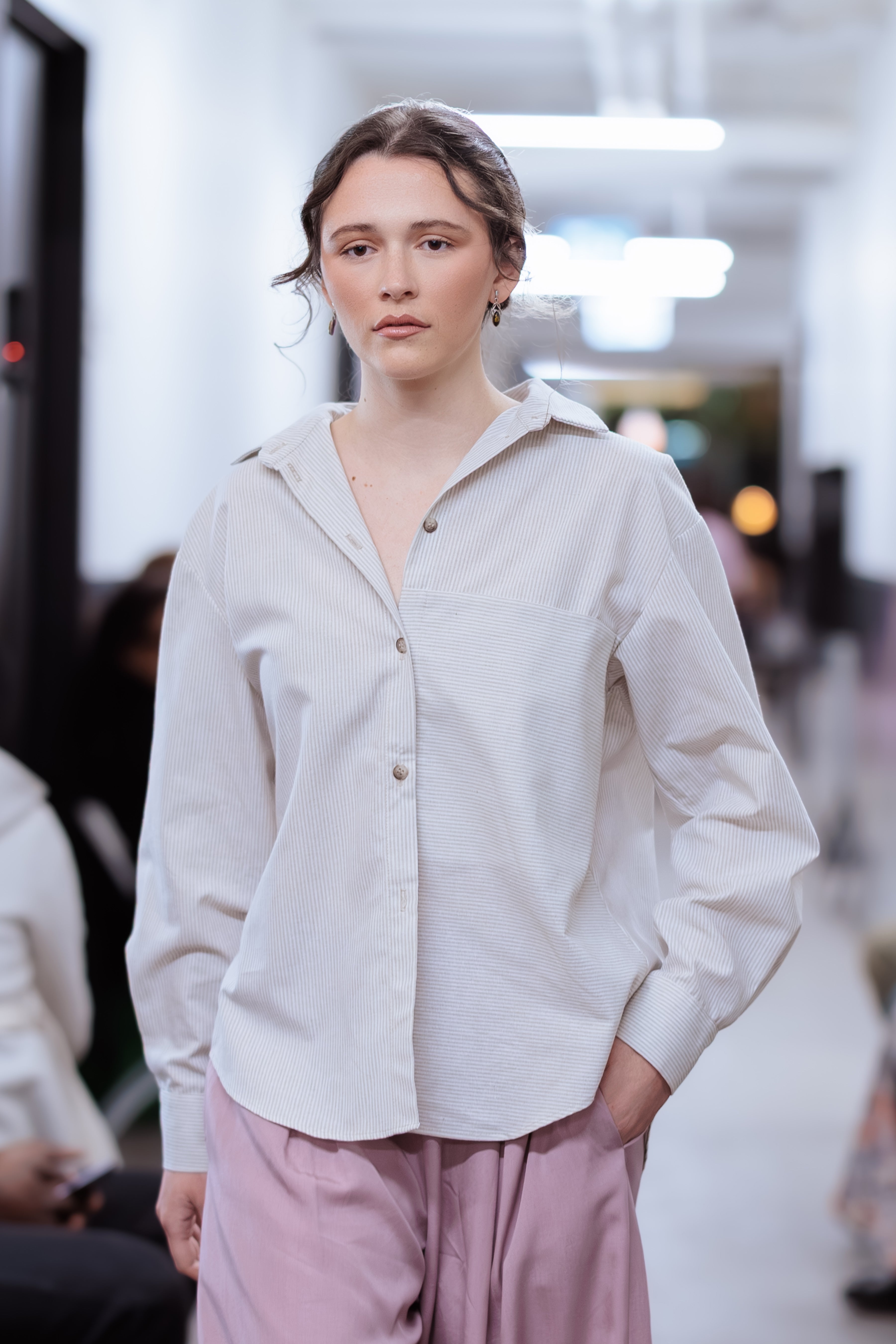 KYOTO BLOUSE STRIPES