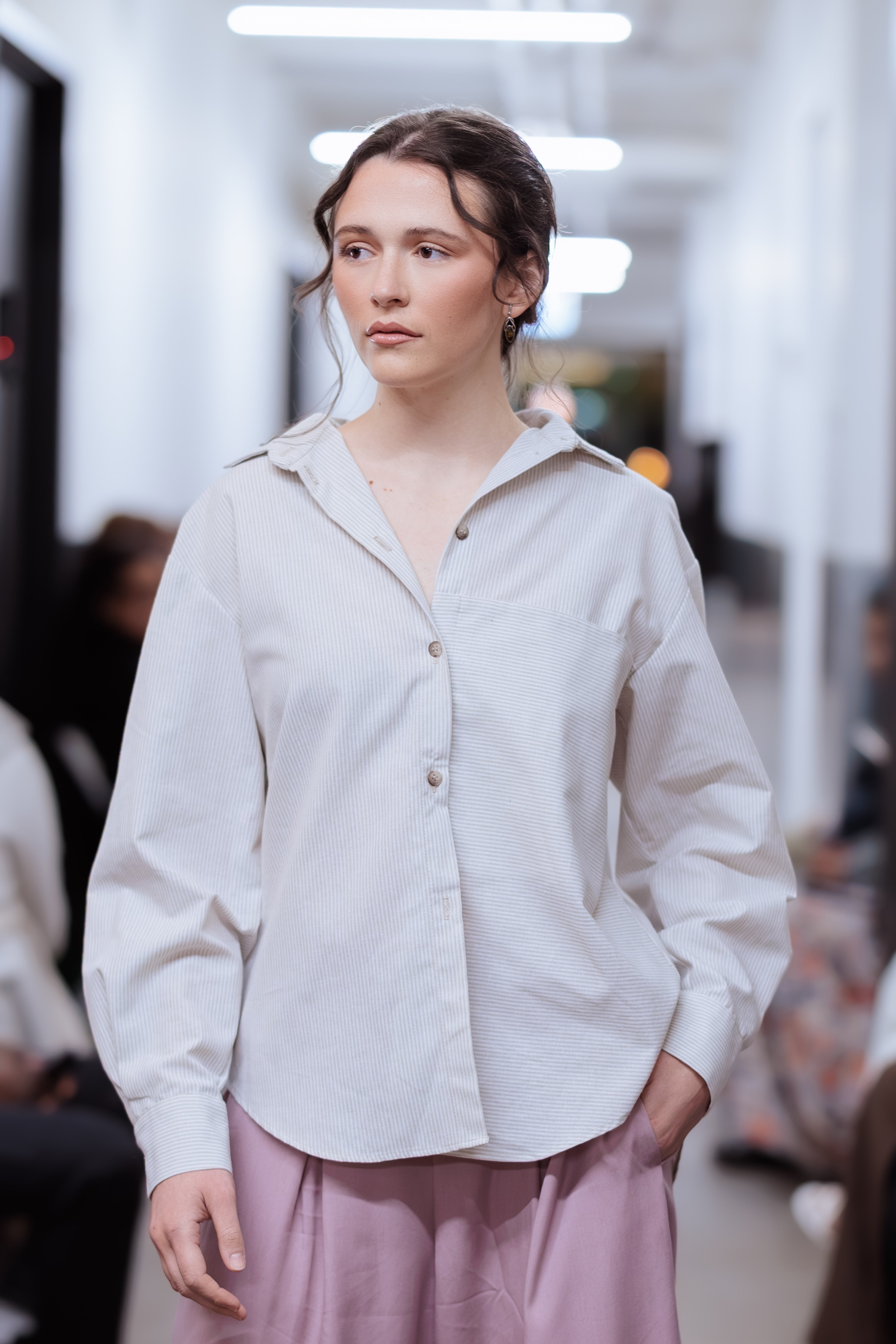 KYOTO BLOUSE STRIPES