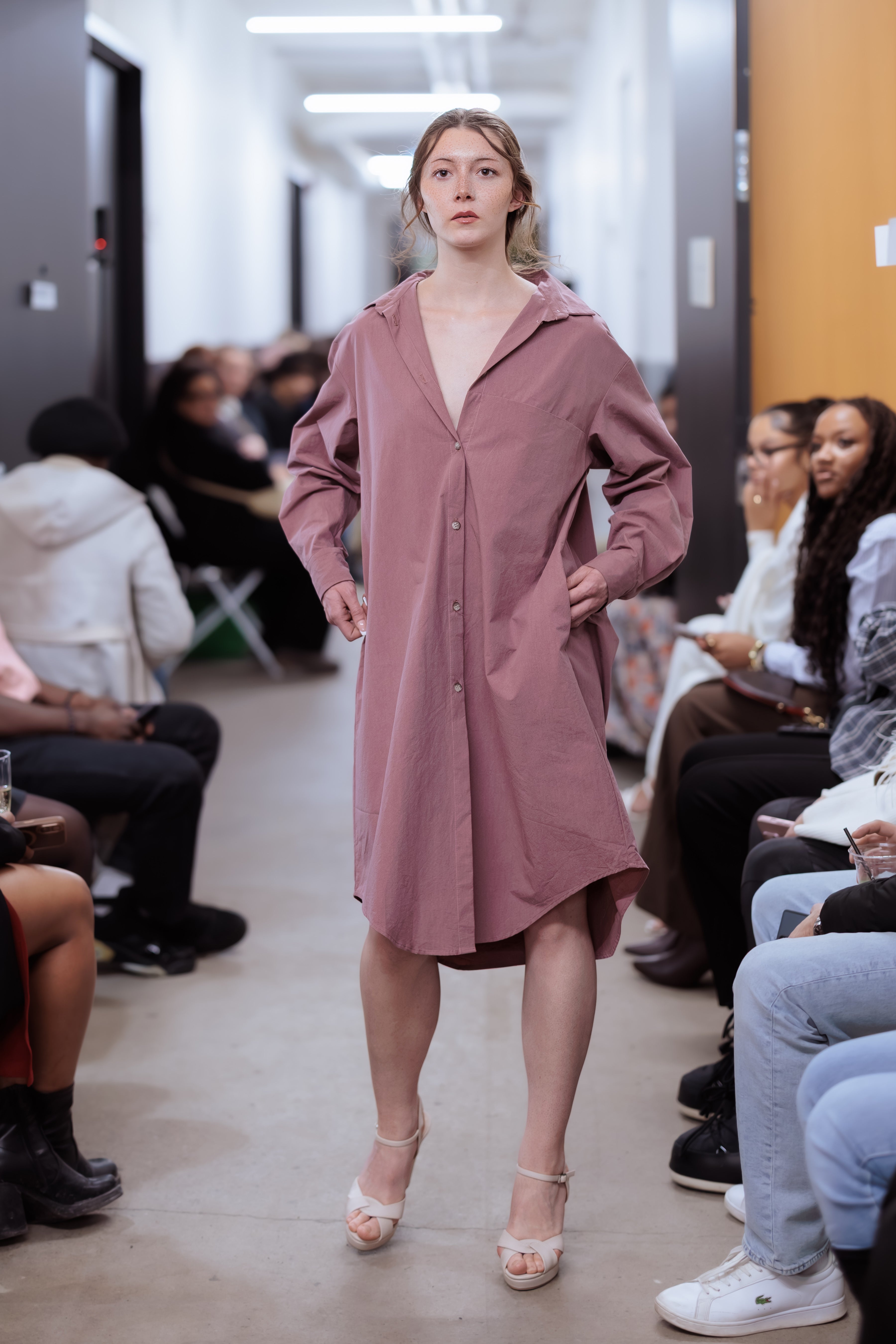 ROBE MANILLE FRAMBOISE