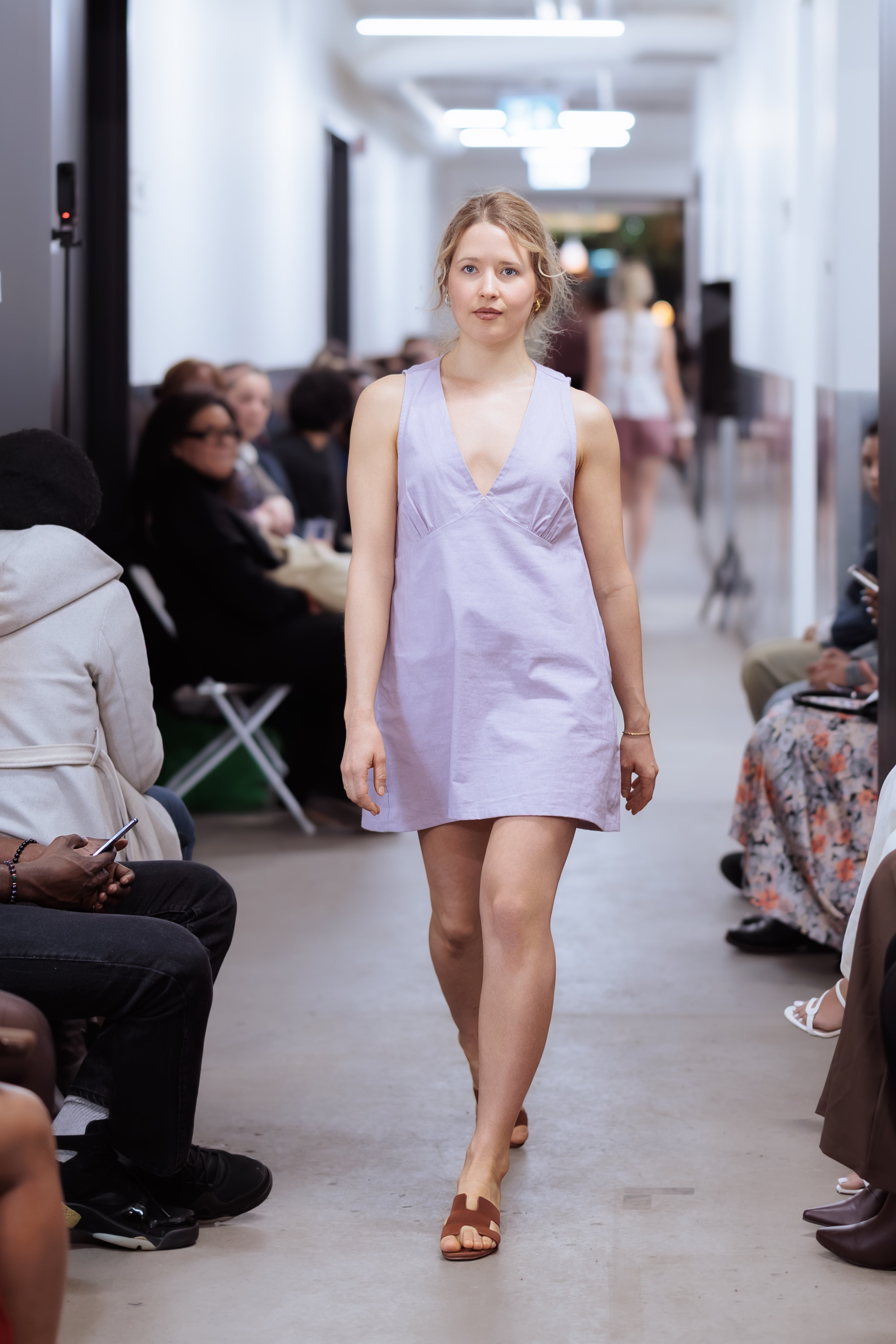 VALLETTA DRESS PERIWINKLE