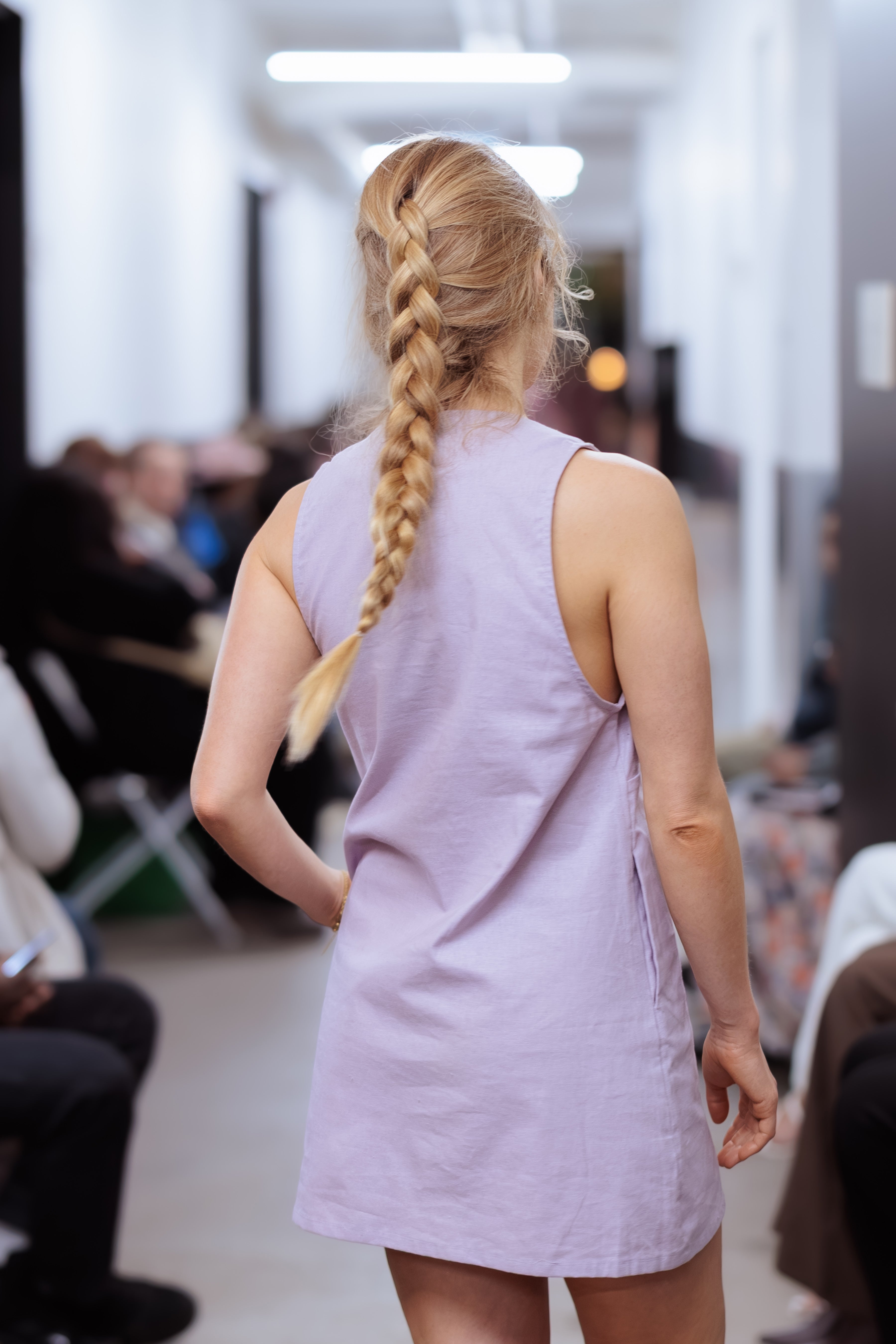 VALLETTA DRESS PERIWINKLE