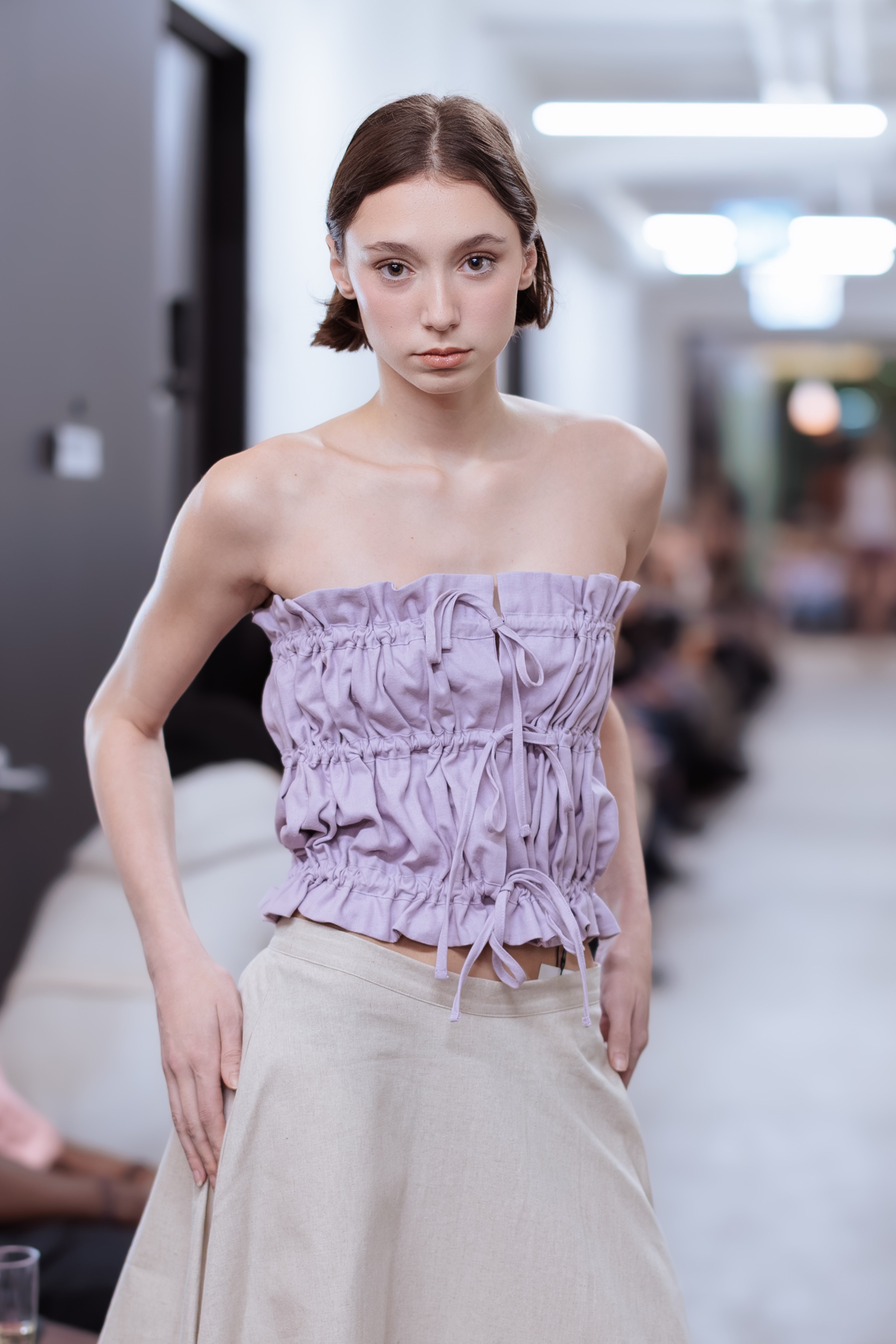 HAVANA TOP PERIWINKLE