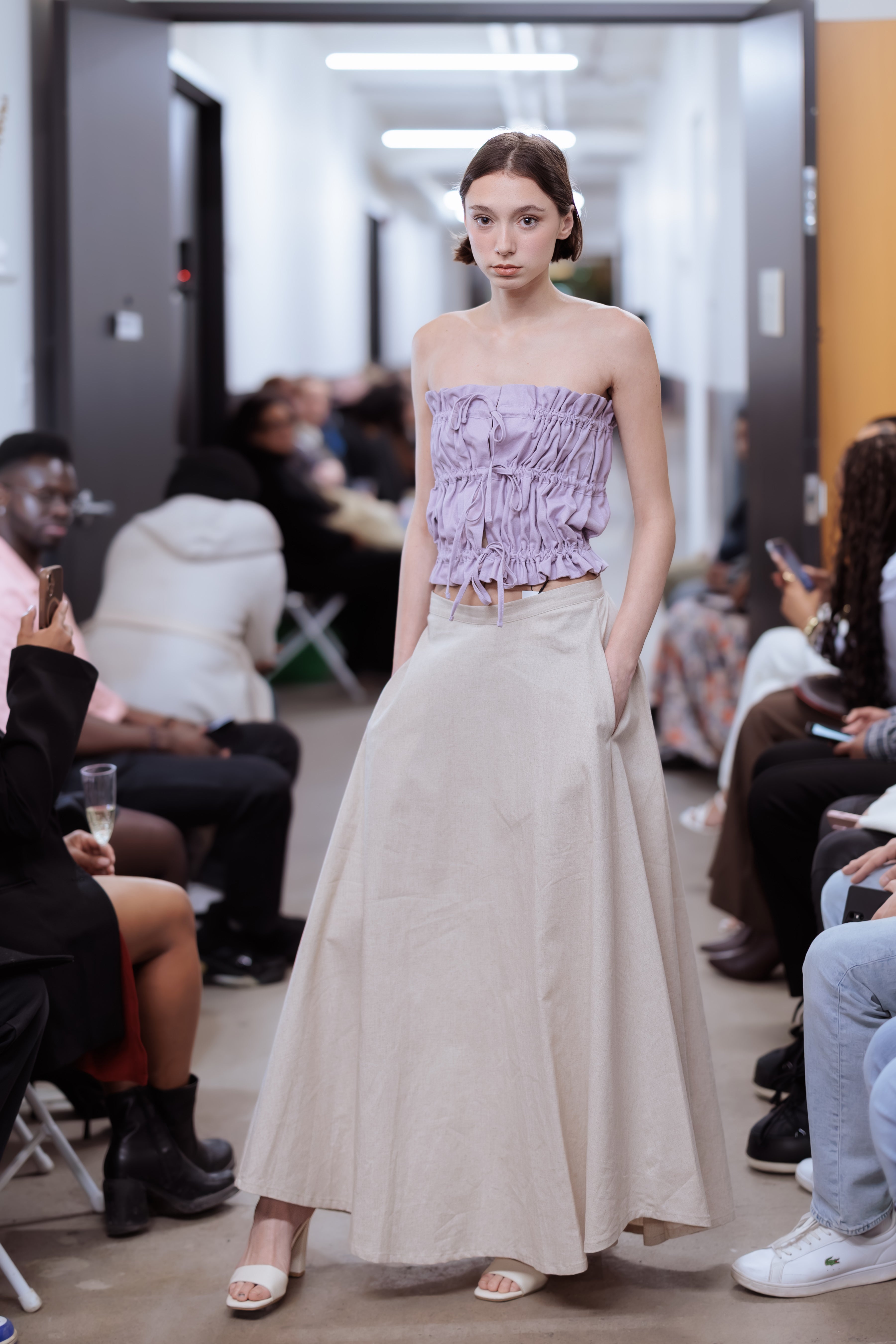 HAVANA TOP PERIWINKLE