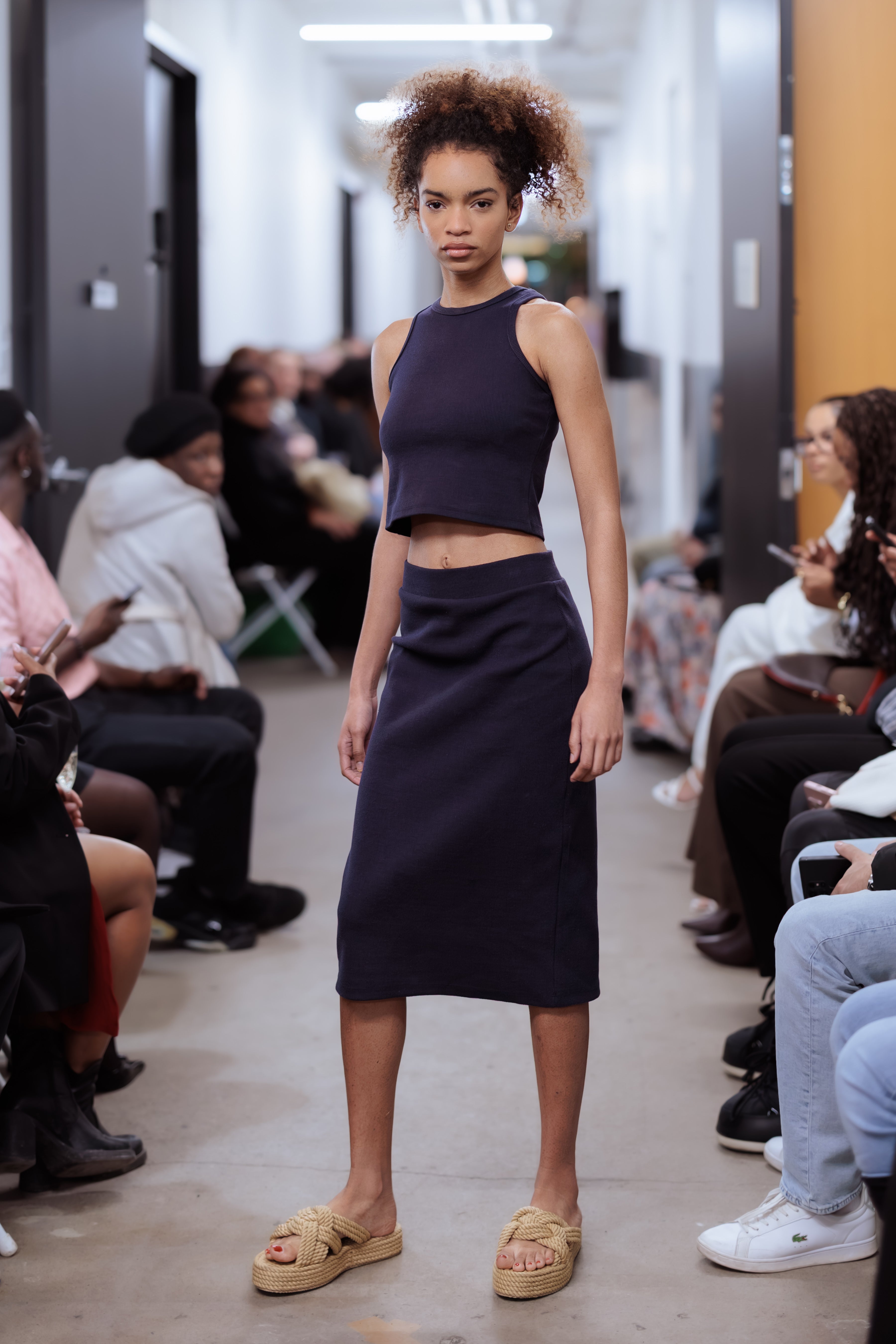 LIMA TANK TOP BLUEBERRY