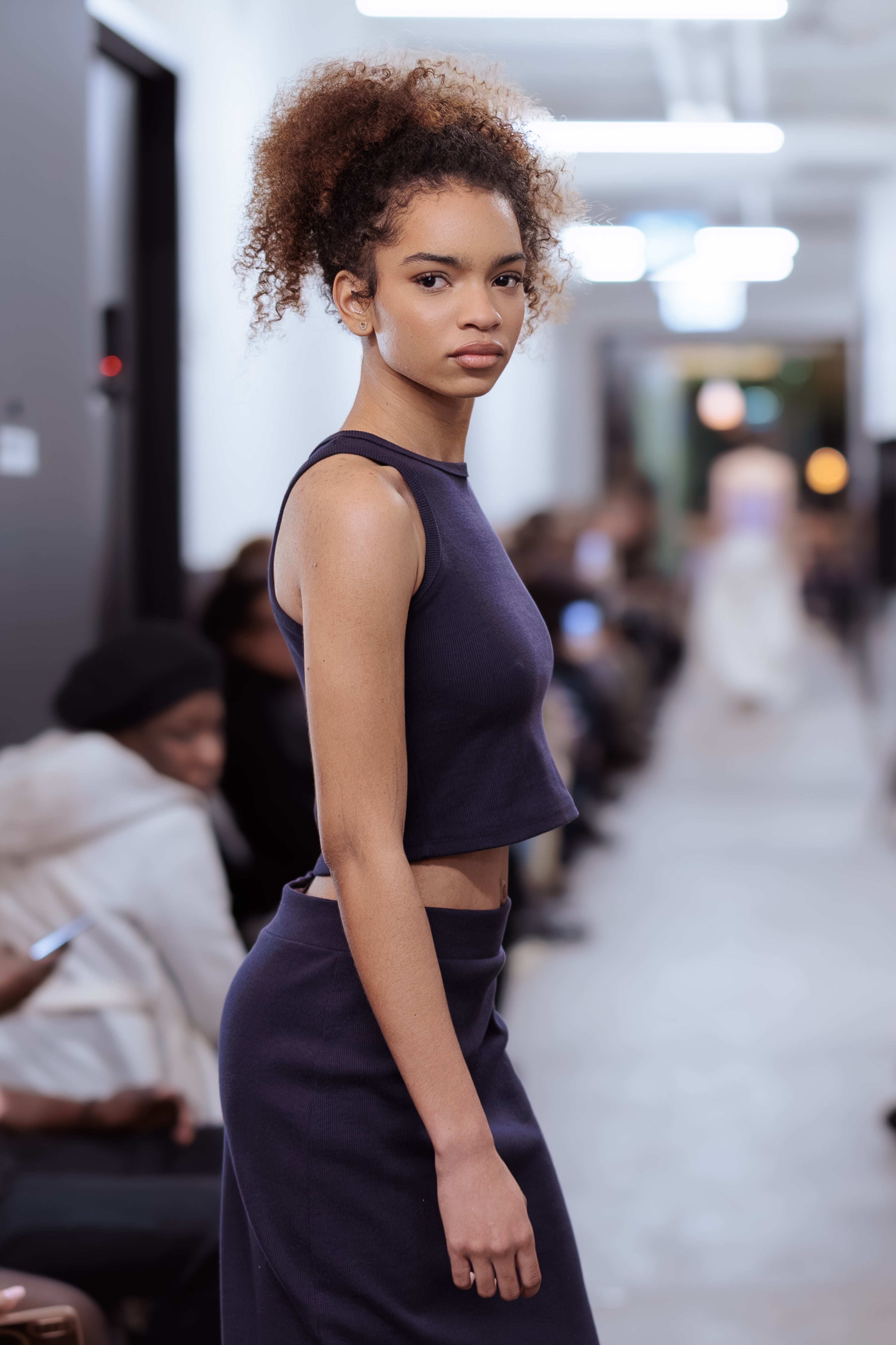 LIMA TANK TOP BLUEBERRY