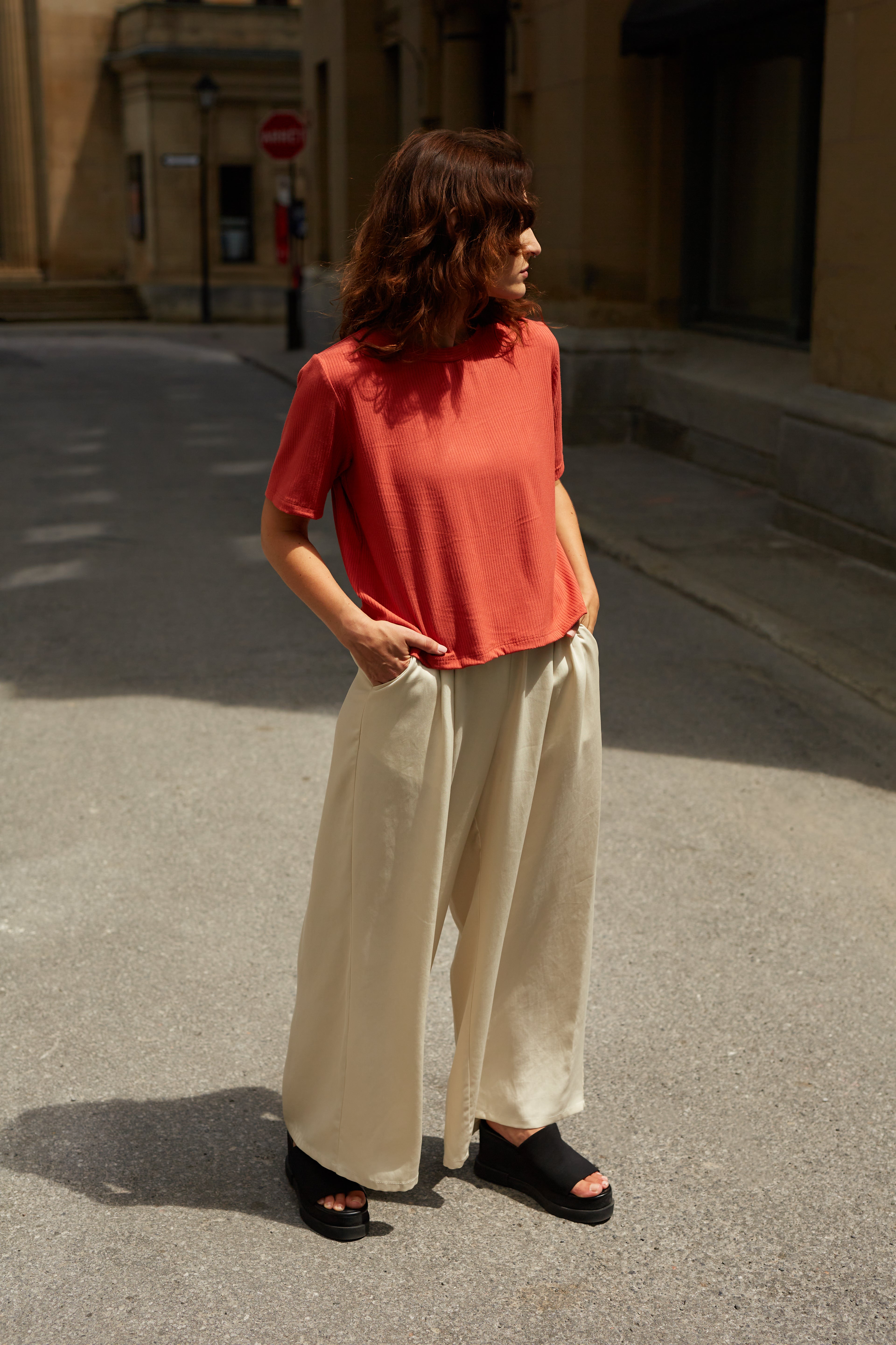 MILAN PANTALON OYSTER
