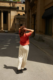 MILAN PANTALON OYSTER