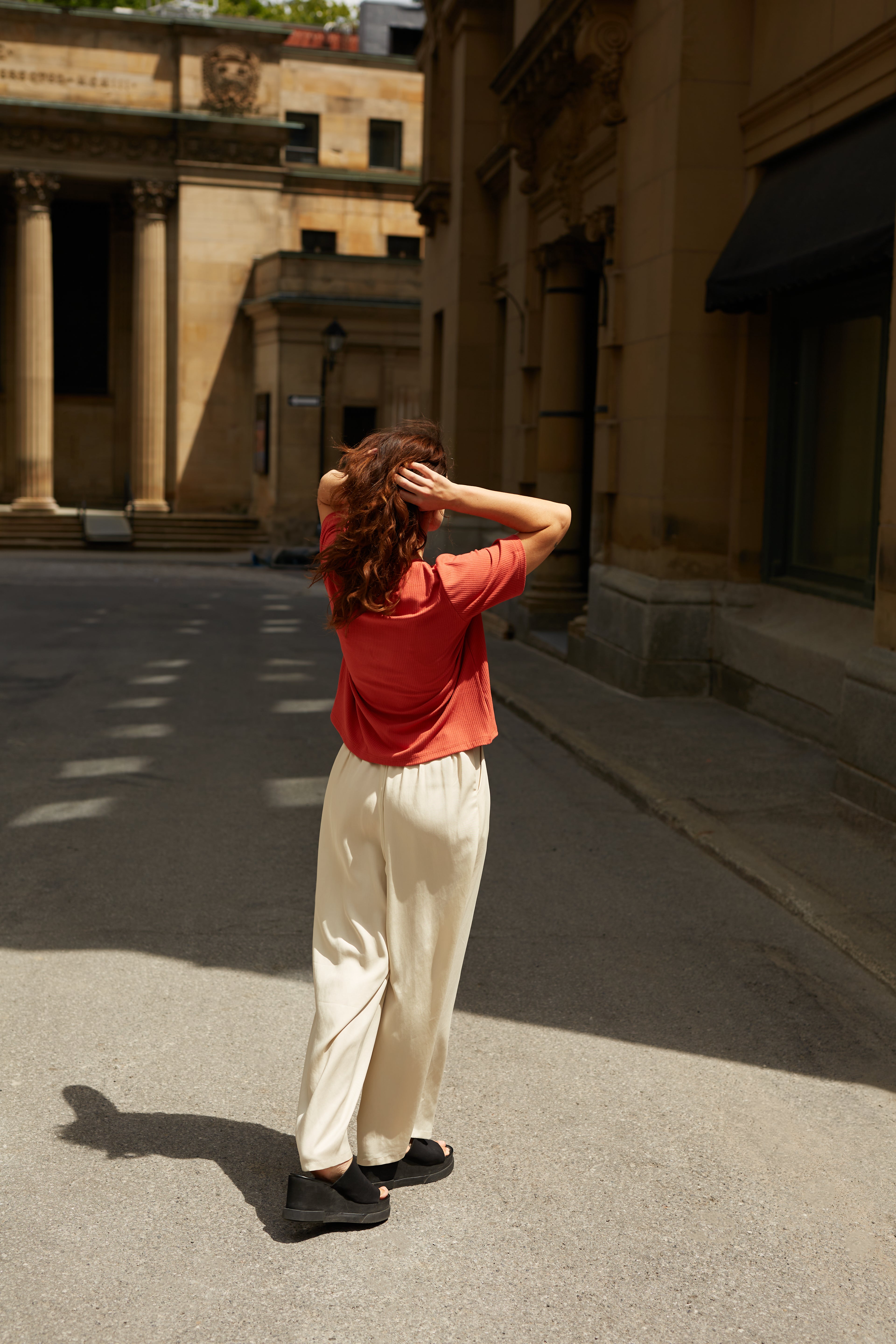 MILAN PANTALON OYSTER
