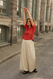 MILAN PANTALON OYSTER