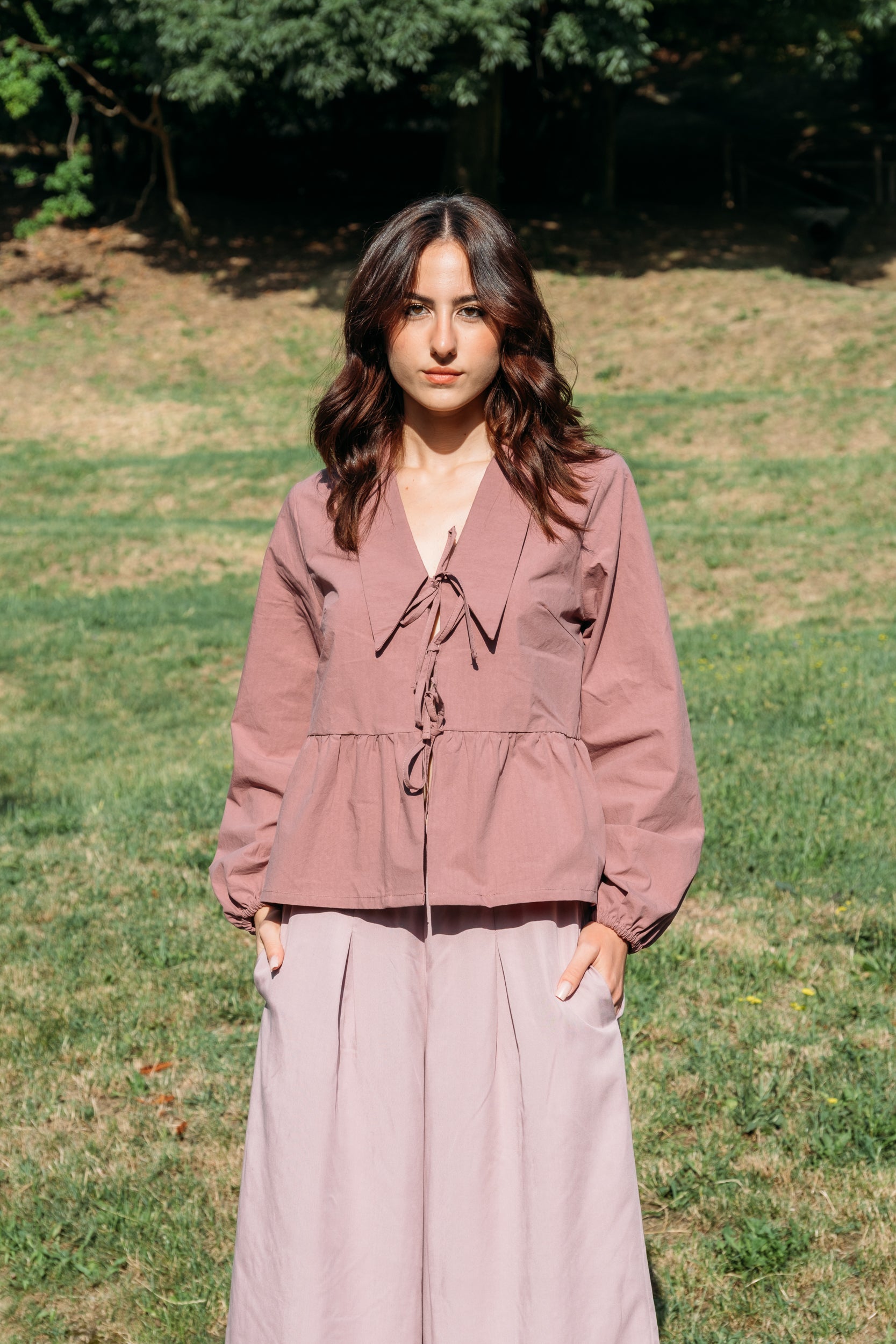 SIENA PANTS RASPBERRY