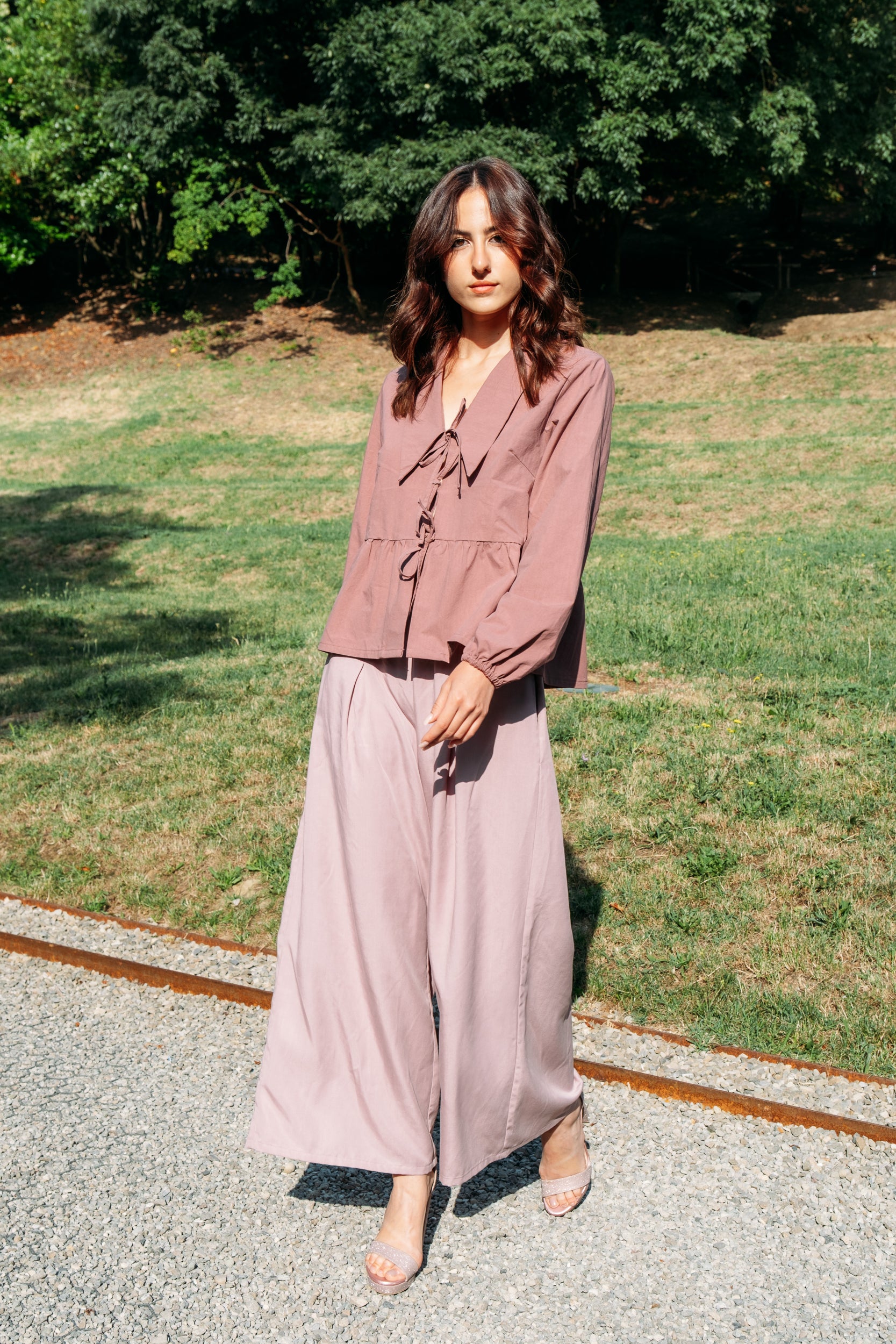 SIENA PANTS RASPBERRY