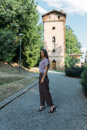 AMALFI BLOUSE RASPBERRY