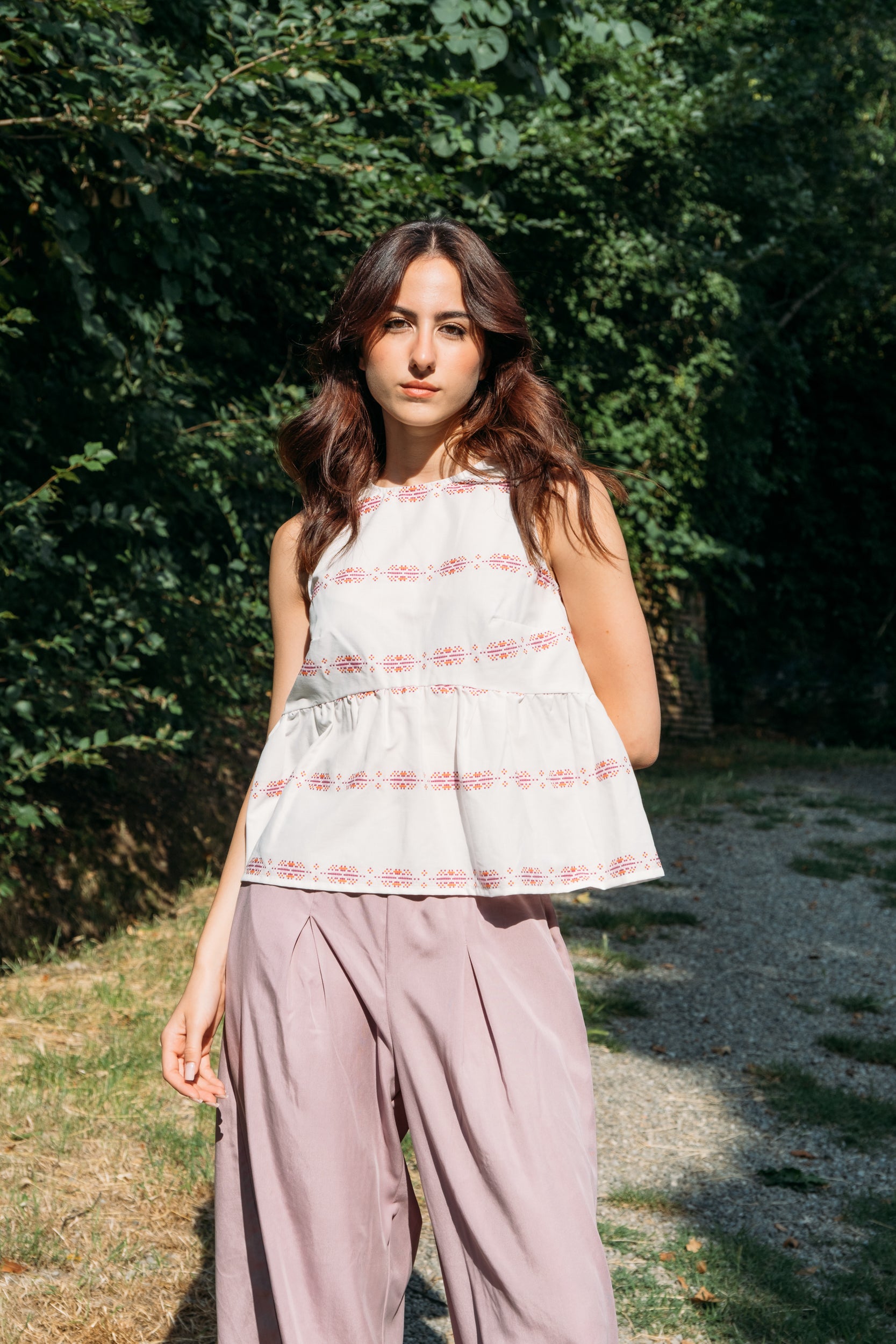 SIENA PANTS RASPBERRY