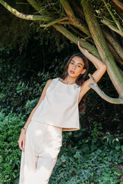 Débardeur Capri crème