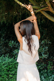 Débardeur Capri crème