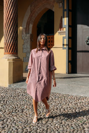 ROBE MANILLE FRAMBOISE