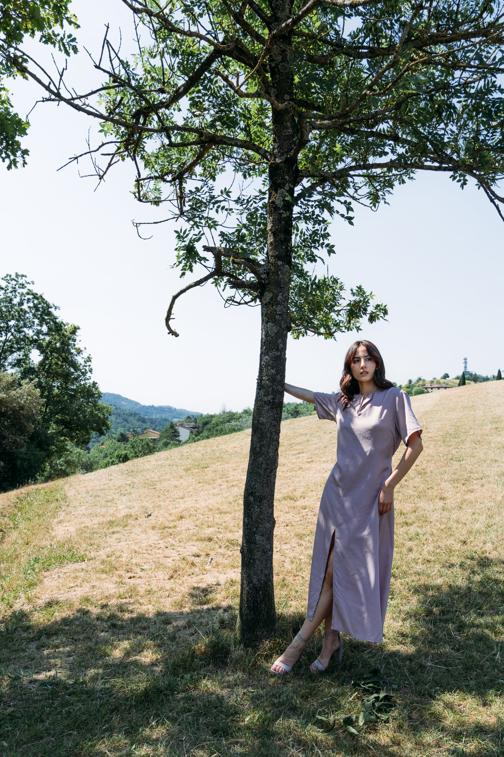 NAIROBI DRESS RASPBERRY