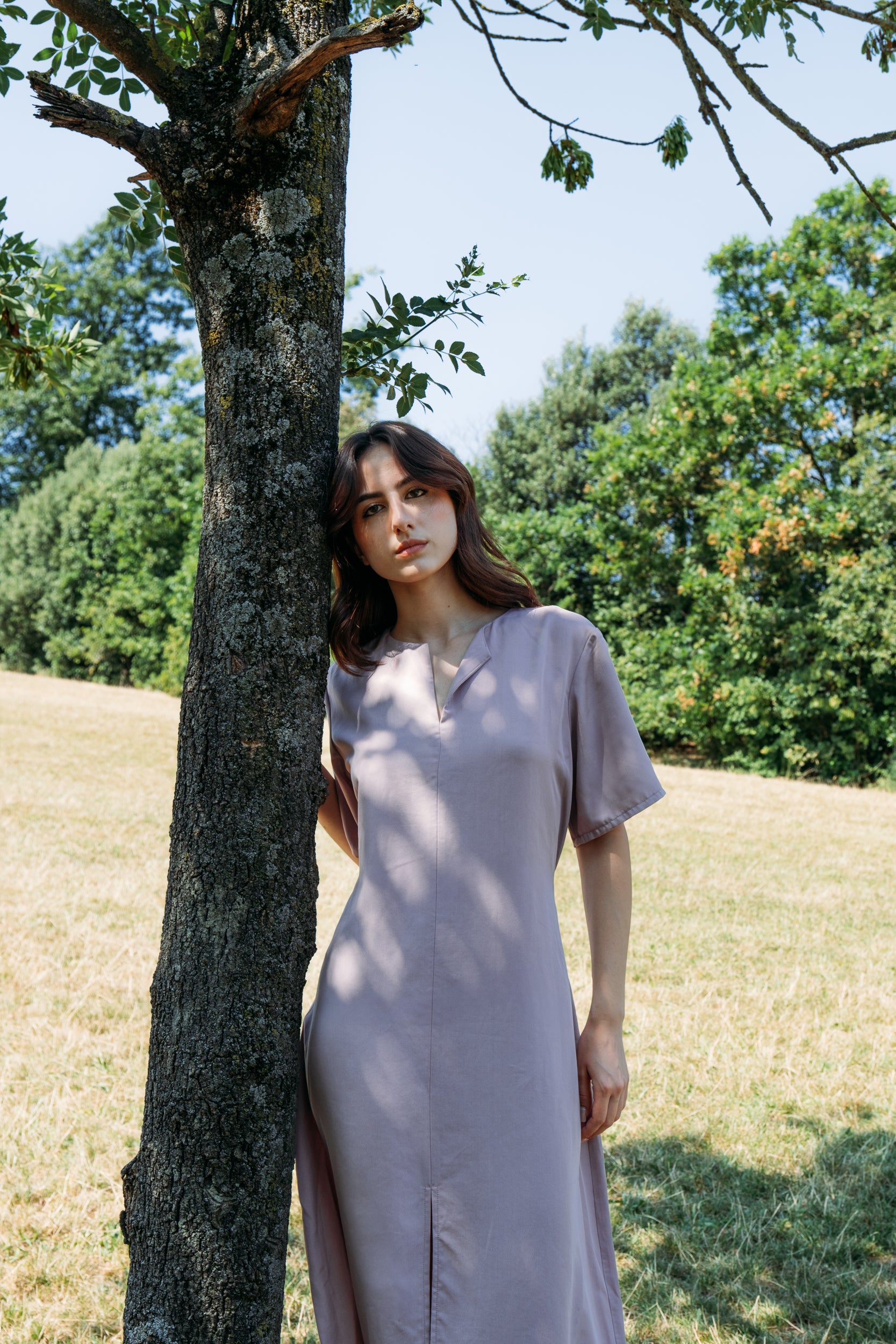 NAIROBI DRESS RASPBERRY