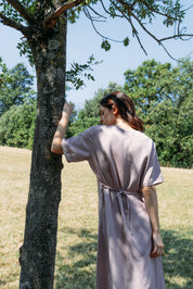 NAIROBI DRESS RASPBERRY