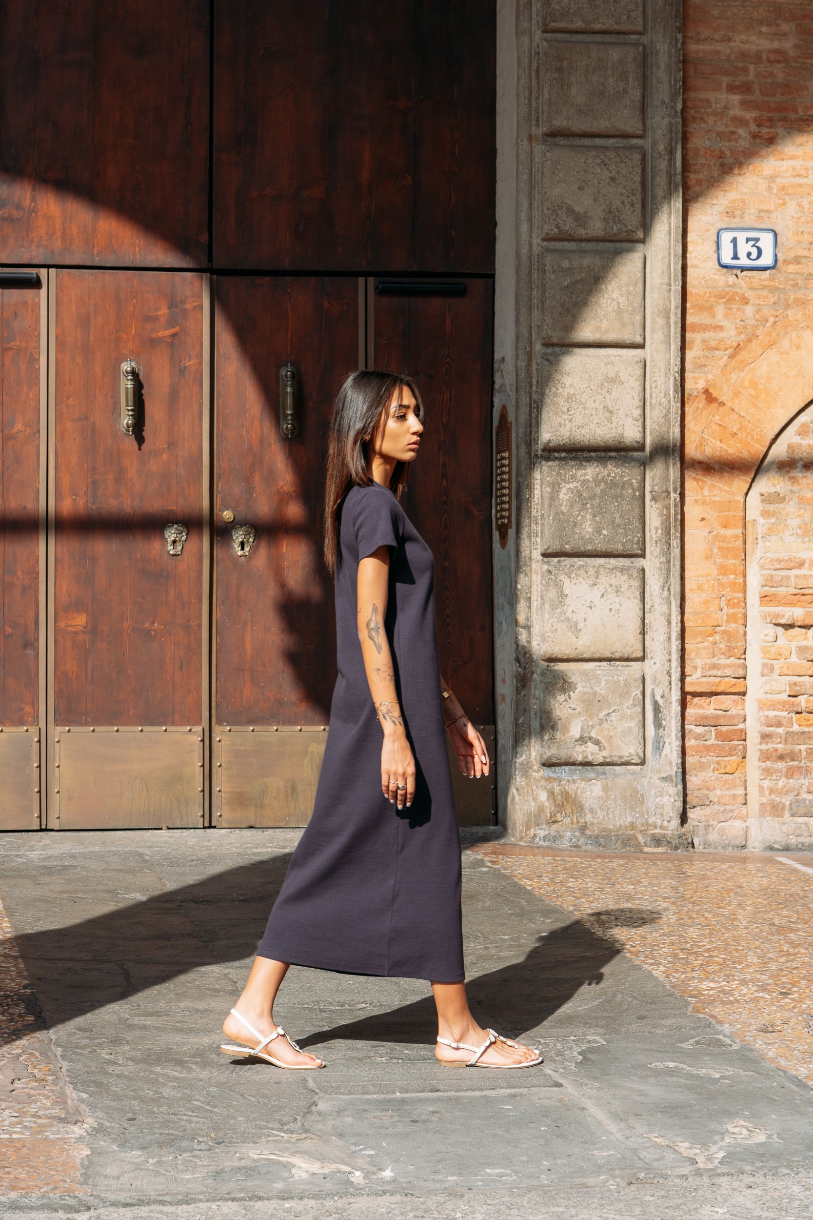 ROBE DE BAIN MYRTILLE